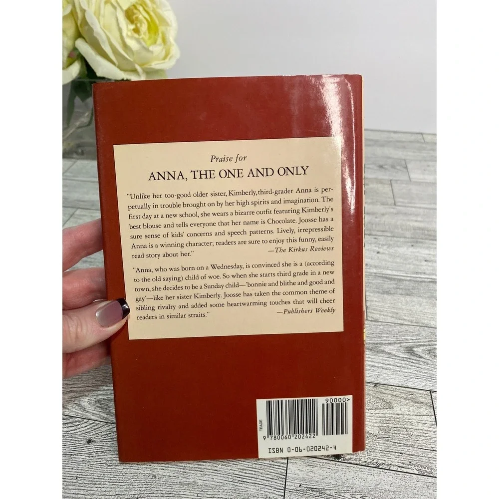 Anna and the Cat Lady Barbara M. Joosse 1992 HCDJ First Ed girlhoodcore Age 8-12